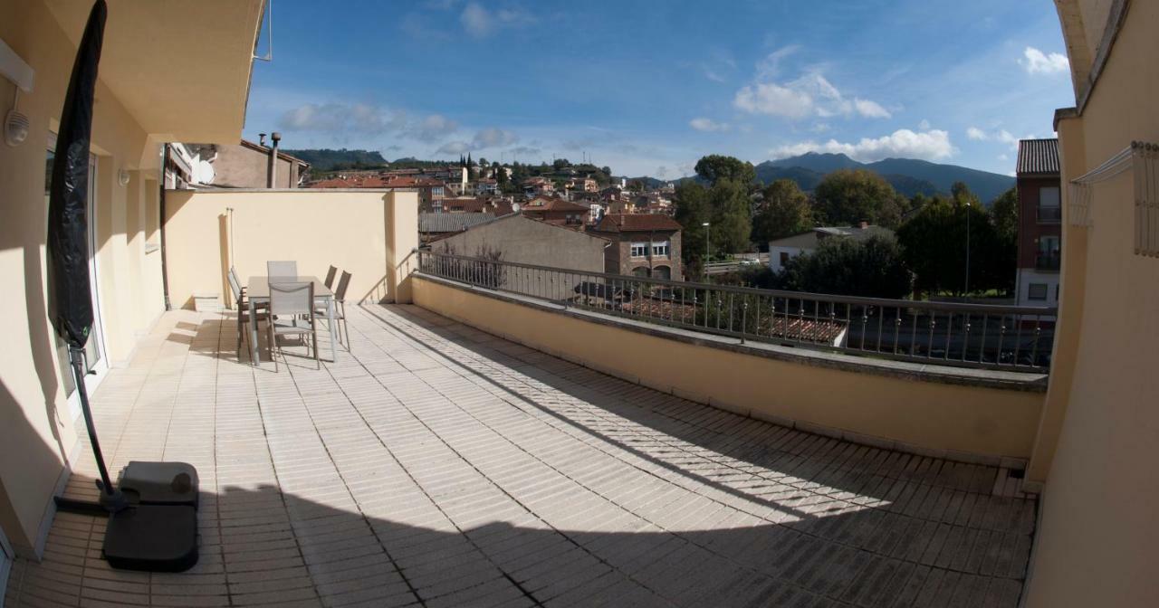 Apartament Sant Quirze De Besora Exteriör bild